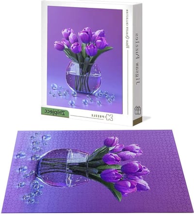 Houten Puzzel - Legpuzzel Volwassenen - Ontspanning Thuis - Letters op Achterkant - 141 x 87 cm - Kleurrijk
