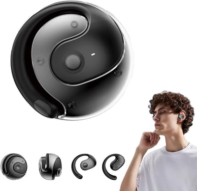 Velcro Smart Language Translator Earbuds - AI Vertaling Oordoppen - Draadloze Vertaler Pods met Stereo Geluid - Ondersteunt 75 Talen - Voor Reizen en Communicatie