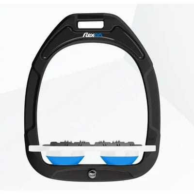 Platte Ultra Grip Sprengringen Zwart/Wit/Blauw Flex-On Green Composite