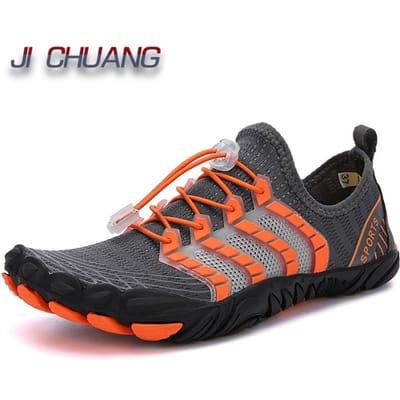 Zomer Unisex Fitness & Cross-Training Crossfit Schoenen Ademende Mesh Sneakers tennisschoenen Yoga Gym Loopbandschoenen 35-46 42 gray