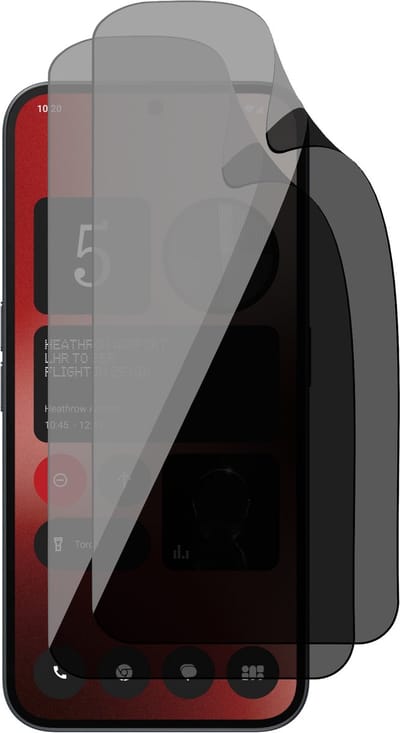 Privacy Screenprotector geschikt voor Nothing Phone 2a - 2x FlexGuard Screen Protector