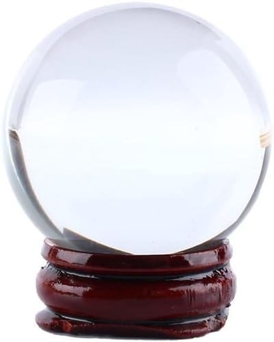 Kristallen Bol 40 mm Natuurlijke Kwarts voor Yoga en Meditatie