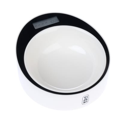 TIAKI Smart voerbak met weegschaal ca. 22x 24,5x 8cm hond
