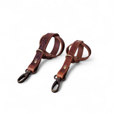 Cooper & Quint Tennisbalhouder - Bruine - Oud Messing