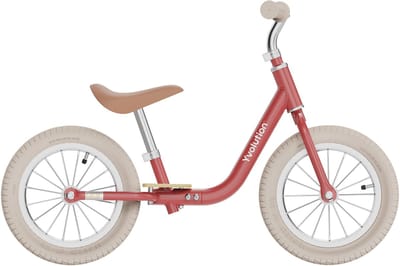 Yvolution - Velo Classic - Loopfiets – Vintage rood - Verstelbaar zadel en stuur
