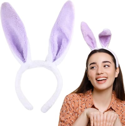Feestelijke Konijnenoren Hoofdband Haaraccessoire voor Dames en Meisjes