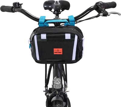 Fietstas Crossbodytas - 2-in-1 Tas - Dagelijks Stadsleven - Waterafstotend Materiaal - 34 Liter - Zwart Lila