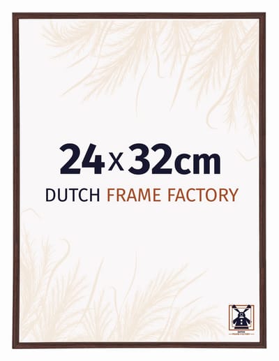 Fotolijst 24x32 cm - Kunststof - Bruin - Angers