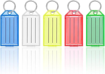 Kleurige 25-delige set van fopspenen in groen, rood, geel, wit en blauw voor baby's