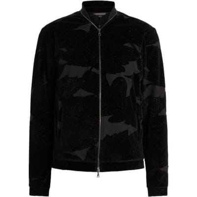 John Varvatos Howell Regular Fit Liner Jacket With Bur Black Maat: S | Bomberjacks Outlet | Heren | Zwart