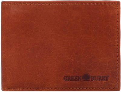 Greenburry House of Norway Portemonnee RFID-bescherming Leer 11.5 cm - Jongens - Horizontaal - natur