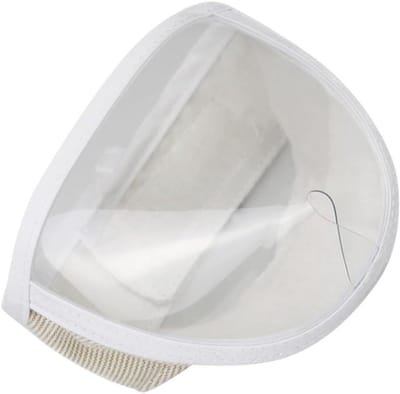 Kattenmuilkorf - Kittenmasker - Huishoudelijke Verzorging - Ademend Ontwerp - 25x10x5CM - Transparant