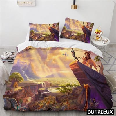 Collection de Literie Film d'Animation 3D Aladdin Jasmine Princesse Disney Housse de Couette Collection 3 Pièces Housse de Couette et Taie d'Oreiller Textile de Maison Cadeau AU Double(180x210cm)1