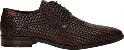Berkelmans Oulton Veterschoenen - Heren - Bruin - Maat:40