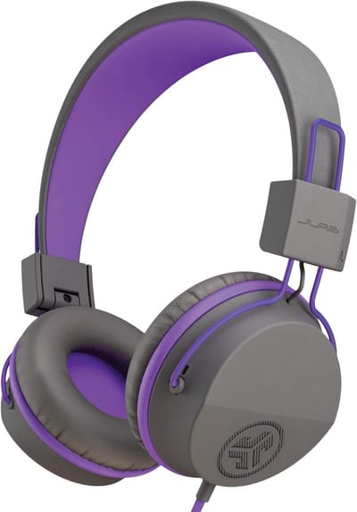 Kinder hoofdtelefoon met volumelimiet 85dB, bedraad met microfoon, opvouwbaar en comfortabel - geschikt voor kinderen vanaf 6 jaar