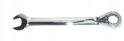 Jonnesway Ringsleutel met Ratel 19mm - Chroom-Vanadium Staal