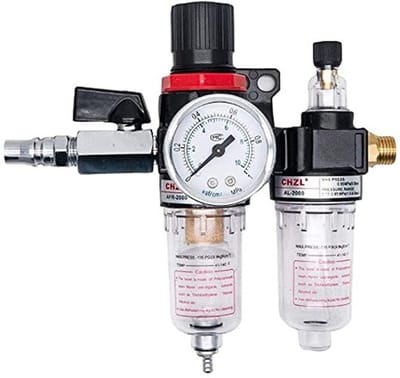 Dailygoody - Luchtfilter - Persluchtvoorbereiding - Compact formaat - Oliefilter - Waterafscheider - Geschikt voor compressoren - Model AFC2000