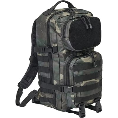 Brandit - Big US Cooper Rugtas - One size - Zwart/Bruin