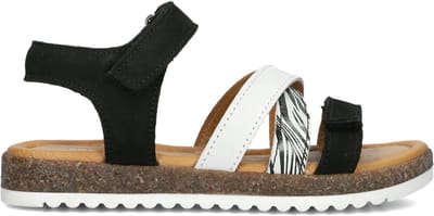 Jochie & Freaks Christel Sandalen - Meisjes - Zwart - Maat 28