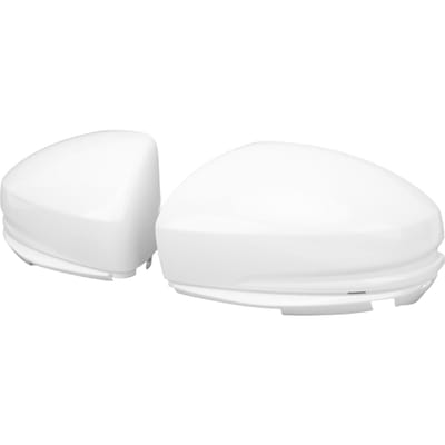 2 Pièces Couvercle de Rétroviseur Latéral de Porte Gauche Droite Blanc Résistant aux Rayures 76251 T5A J31 pour Fit Jazz 2014 à 2019 white