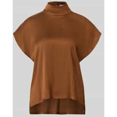Regular fit blouse van satijn model 'ALARIA'