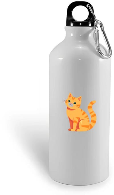 Hacebo® - Kat waterfles - Katten - Dieren liefhebbers - Kater - huisdieren - dierendag - water fles - 400ML