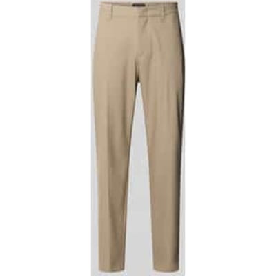 Relaxed fit stoffen broek van linnenmix model 'BELSBO JOGGER'