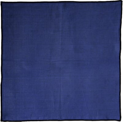 ASA Selection servet Deep Blue, stoffen servet, halflinnen, blauw, 45 x 45 cm, 37772065