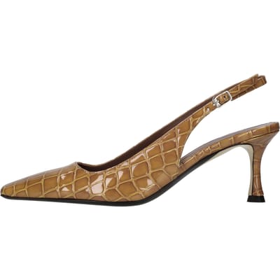 N°21 Schoenen met bruine hakken