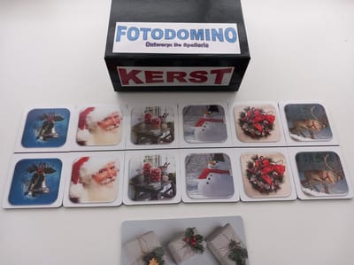 De Spellerie - Fotodomino Kerst-ouderen-dementie-spel-reminiscentie-geheugen-beperking