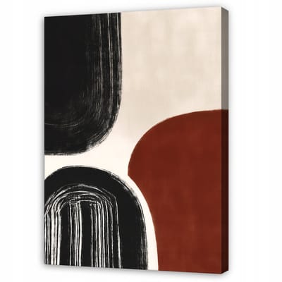 WALLARENA - Schilderij op Canvas 70x100 cm - Schilderijen - Canvas schilderij - Abstractie motif - Voor de slaapkamer van de salon - Op het doek