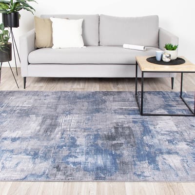 FRAAI Modern vloerkleed - Strength Blauw - 200x290cm