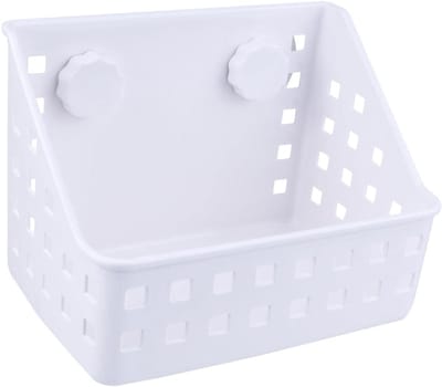 Hooi Voerbak - Knaagdier Dispenser - Knaagdier Voeren - Minimaliseert Verspilling - 19 x 12 x 14 cm - Wit