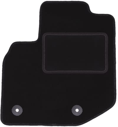 Bestuurdersmat zwart voor: Honda City V FL sedan (2011-2013)