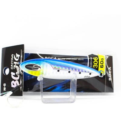 NS Black Hole Metal Jig Boca 60 gram 306 Sardine (7216) black