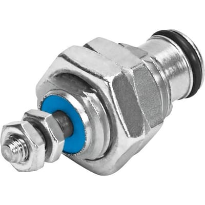 Festo Inschroefcilinder 6mm Boring 15mm Slag Enkelwerkend - 15035 - P2DZZ