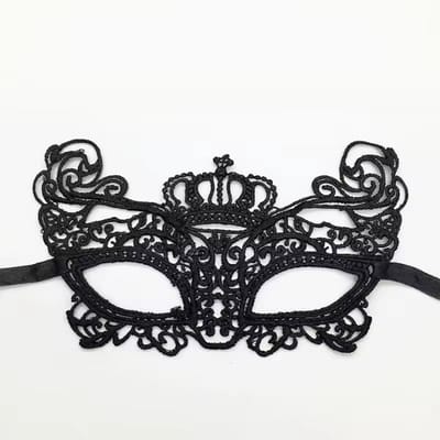 Finnacle - Sexy Zwart Kant Oogmasker - Maskers voor Vrouwen - One Size