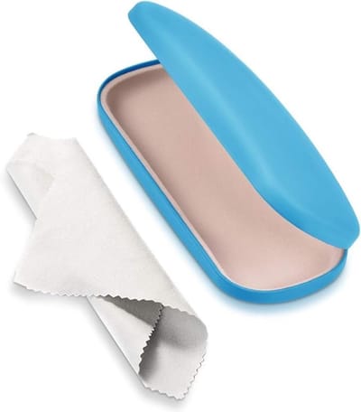 Inovra- Brillenkoker Hard Case - Robuuste Bescherming - Antislip - Geschikt voor Kleine/Middelgrote Brillen - Afmetingen 16x6x3 cm - Perfect voor Sport/Leesbrillen - Brilletui