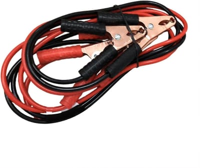 Startkabels Auto - Accu Kabels - Voertuig Starten - Vlamvertragende Isolatie - 1.5 Meter - Zwart Rood