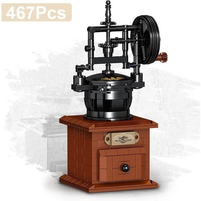 Vintage stijl Hoge Kwaliteit Creatief Hoge Kwaliteit Koffie Hoge Kwaliteit Machine Compact formaat Hoge Kwaliteit Diamant Bouwset Hoge Kwaliteit NO BOX