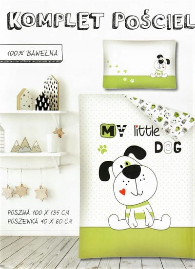 Kinderbeddengoed 100% Katoen 100x135cm, 40x60cm