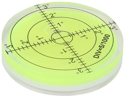 Allecto - Waterpas 60mm - Compact Meetinstrument - Voor Precisiebalans en Nauwkeurigheid - Handzaam en Lichtgewicht - Geschikt voor Professioneel e...