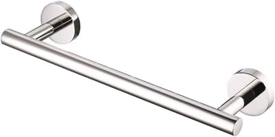 Famanu – Handdoekhouder voor badkamer en keuken, 30 cm, wandmontage, gemaakt van roestvrij staal