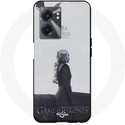 Coque - Maniacase - Realme V23 - Souple - Noir - Game of Thrones - House of the Dragon