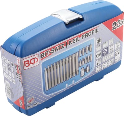 BGS Bitset 3/8 wigprofiel (voor RIBE) 22 delig