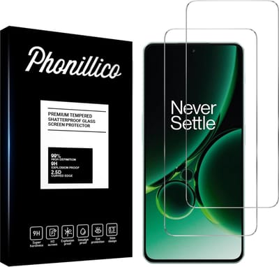 Screenprotector voor OnePlus Nord 3 5G - 2 stuks Beschermglas van glas Transparante glazen schermbeschermfolie