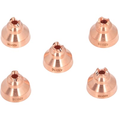 5 STuks Verbruiksartikelen Tip Shield Messing Hand Trek Snijbrander Schild voor PMX 30XP Verbruiksartikelen
