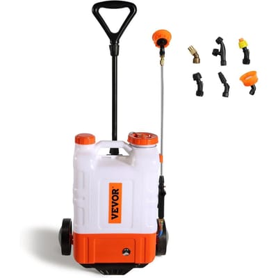 Pulvérisateur à dos Pulvérisateur de jardin Pulvérisateur avec réservoir de 15 L 094 PSI