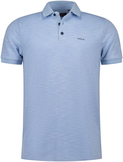 NZA New Zealand Auckland - Polo Korte mouw - Heren - 3XL - Sky Blauw - Modal - 26CN151