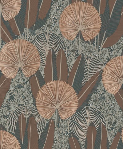 Duch Wallcoverings - Asperia- Asperia bruin - vliesbehang - 10m x 53cm - A54703